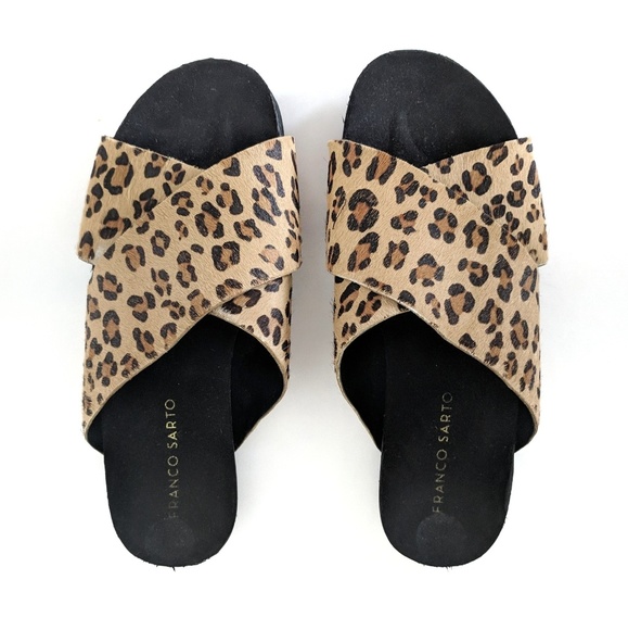 franco sarto ginny sandal leopard